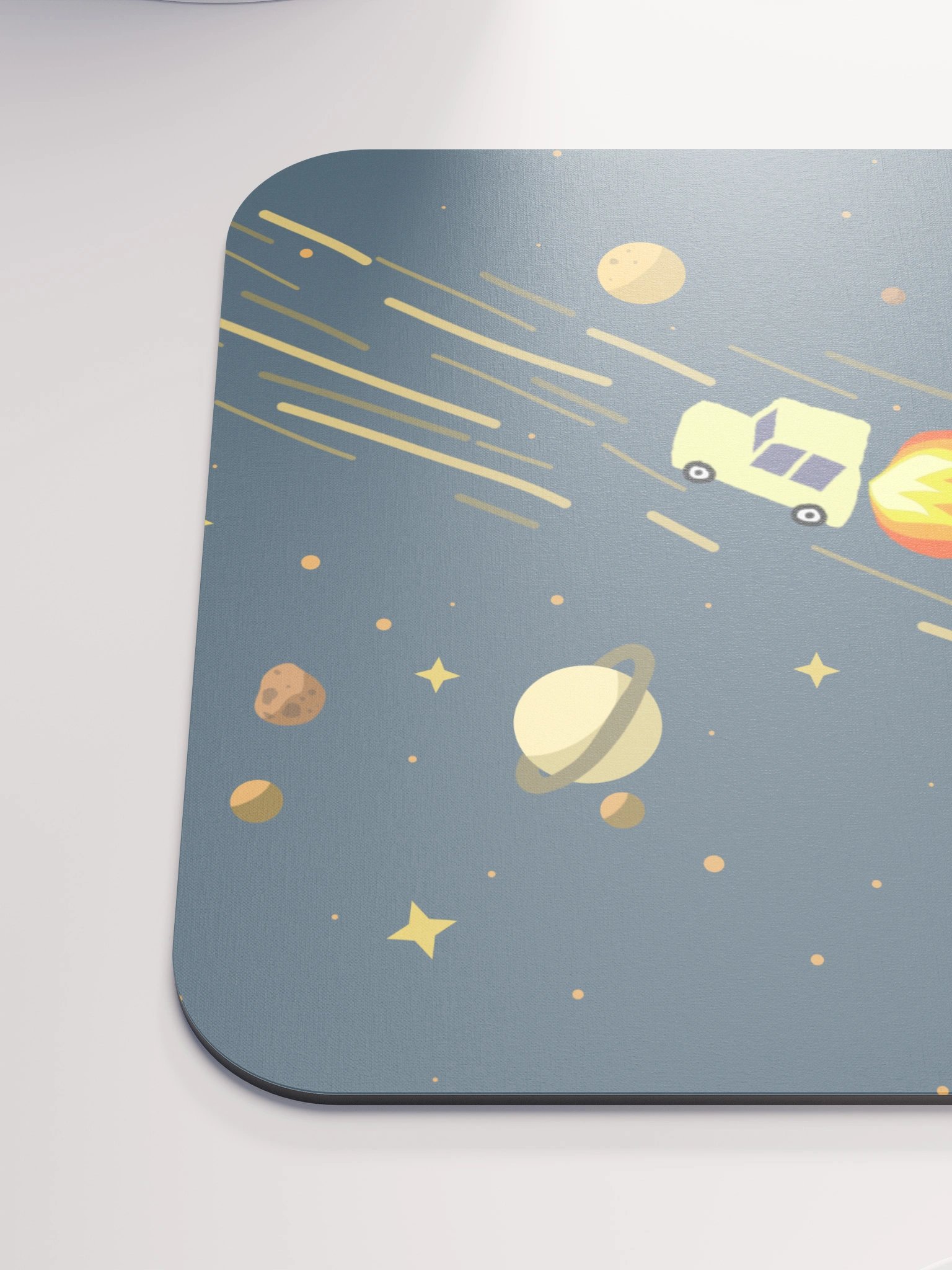 Night Sky Rocket Powered Cars Mousepad product image (6)