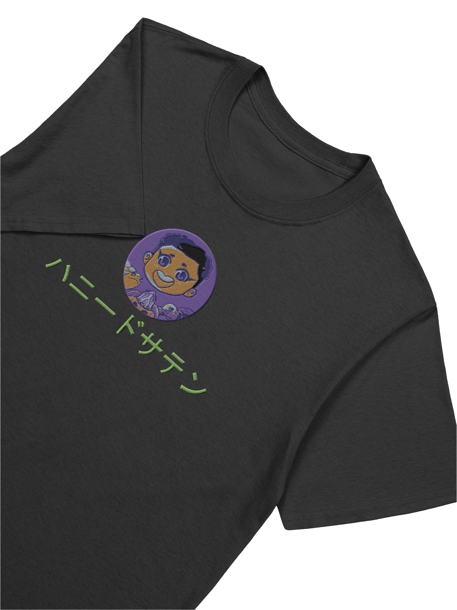 ハニードサテン Embroidered Soft Tee product image (1)