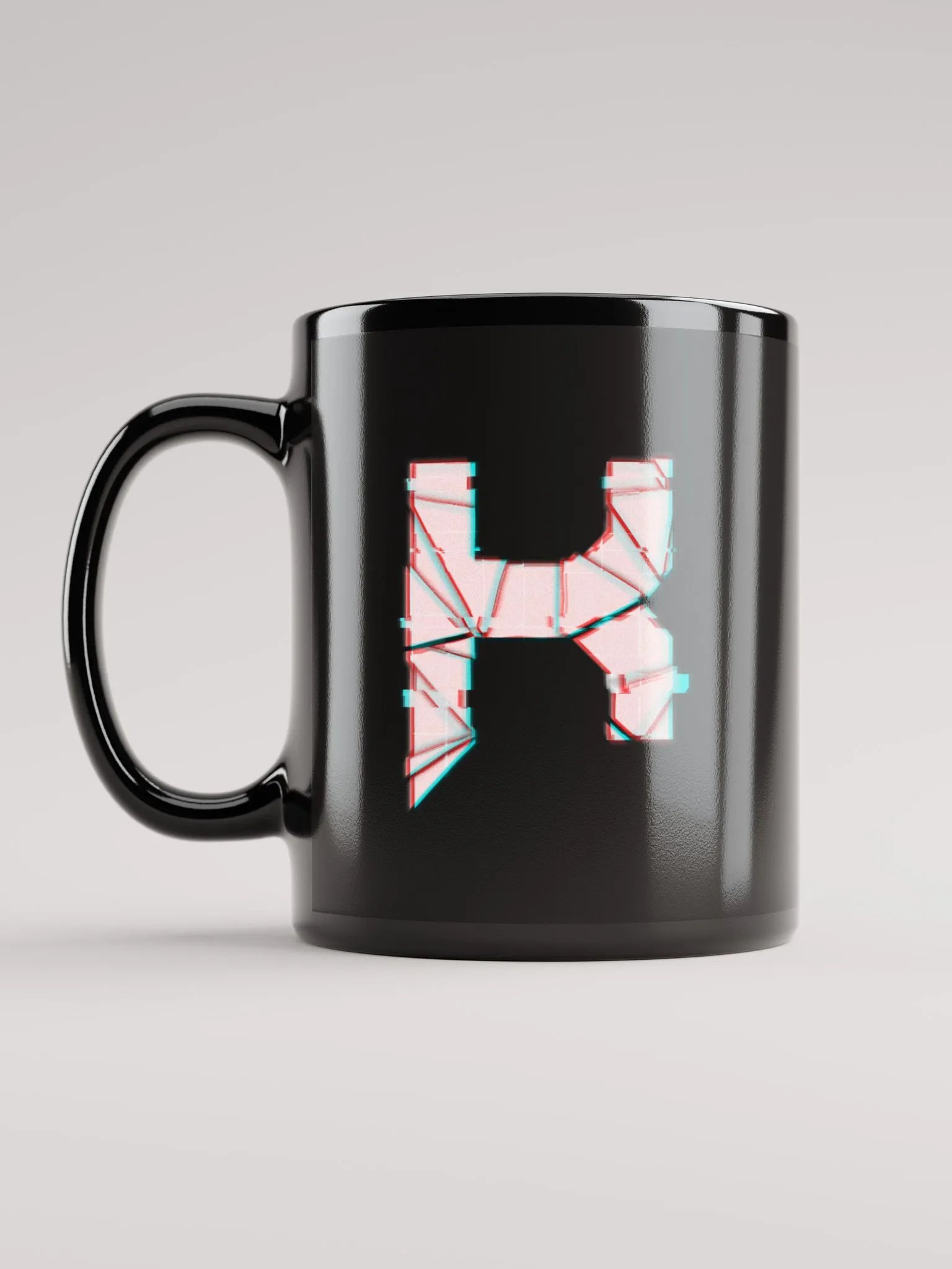 "K" Logo Black 11oz Mug product image (2)