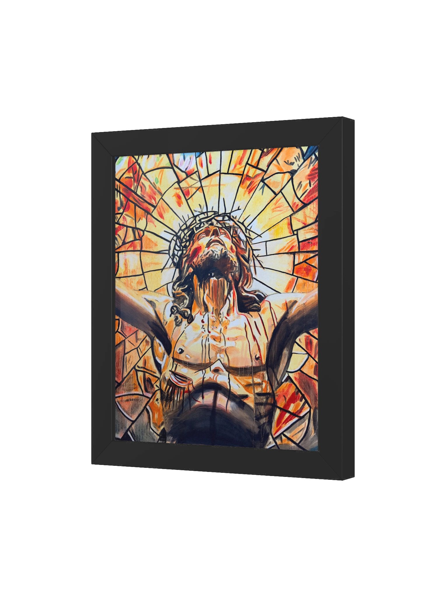Jesus Christ by Warren Willowdale (Framed High-Quality Matte Poster) product image (3)