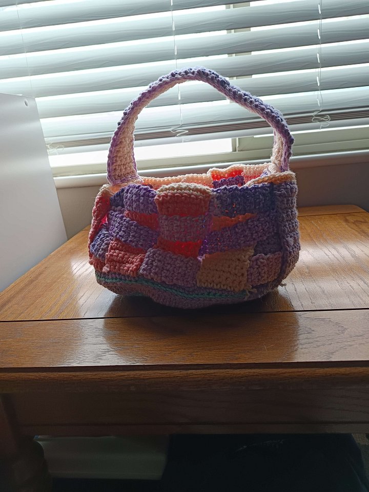 Woven Crocheted Basket product image (1)