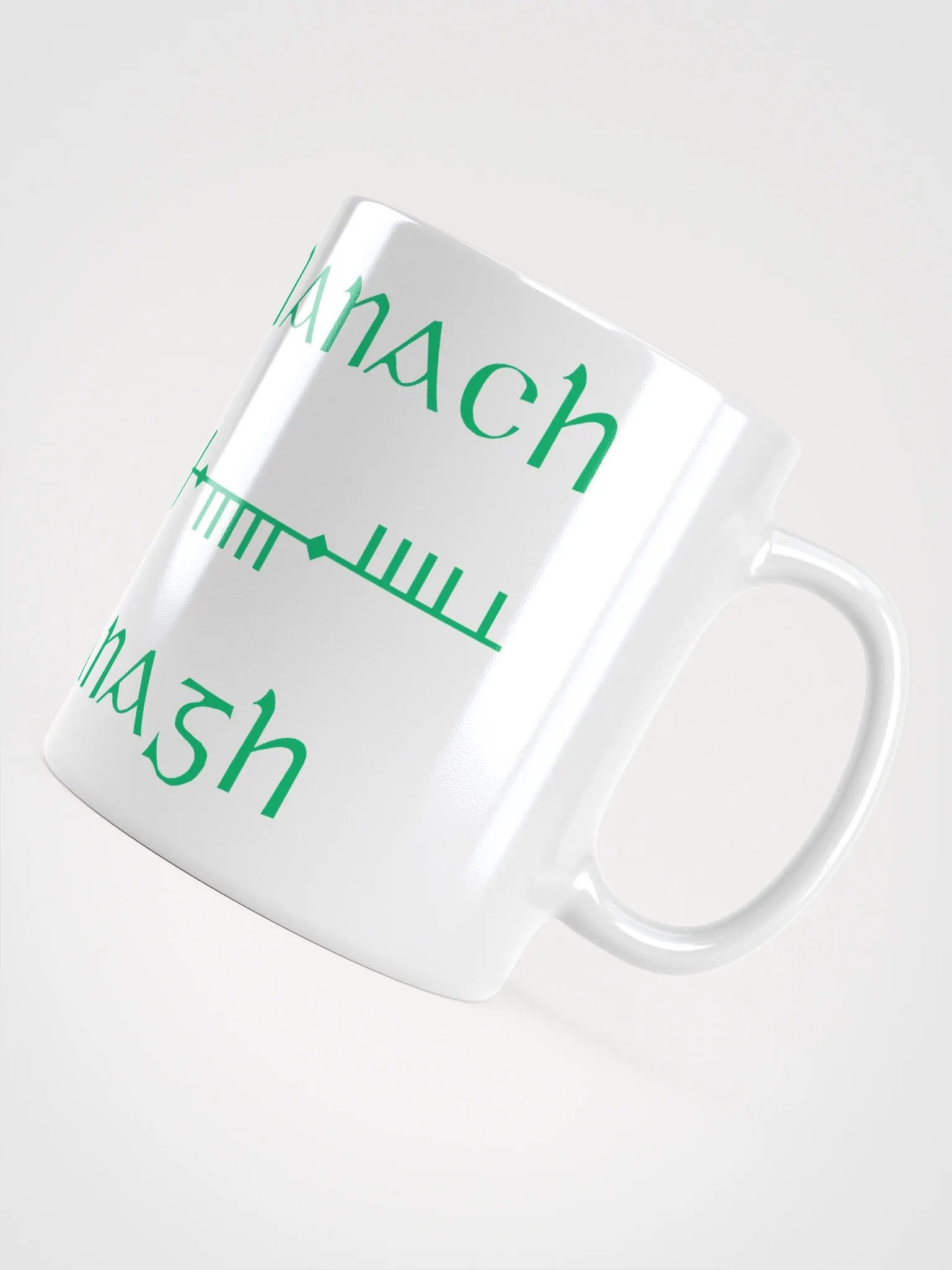 Fermanagh/Fear Manach Scholastic style Ogham Script Mug product image (5)