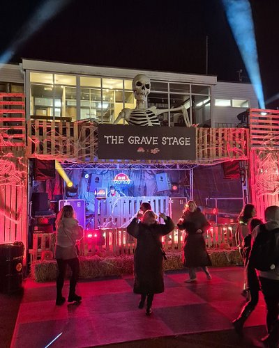 Some banging vibes over at the Grave Stage this evening, where there's also a great photo op with one of the Roller Coaster t...