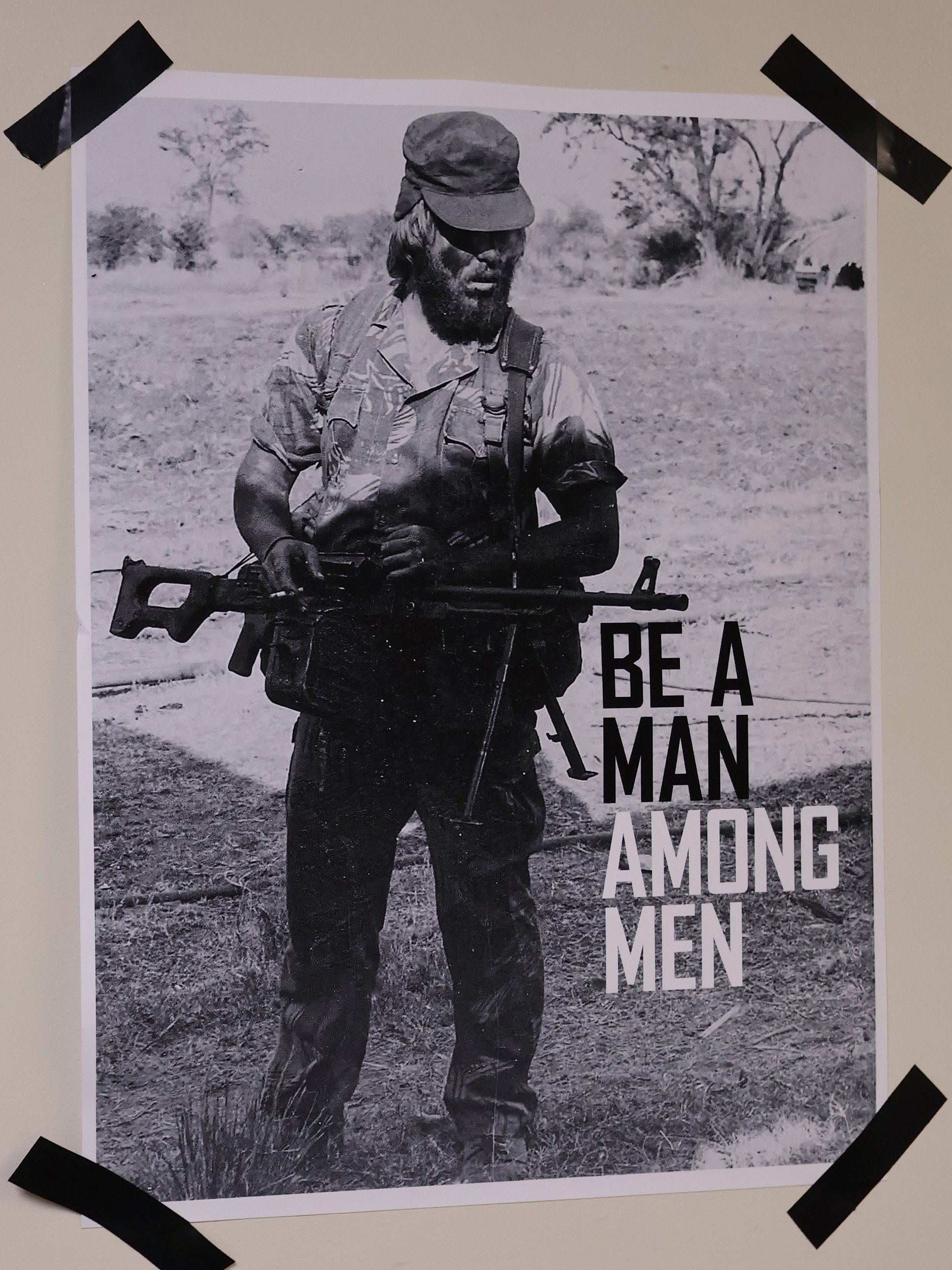 BE A MAN AMONG MEN POSTER product image (3)