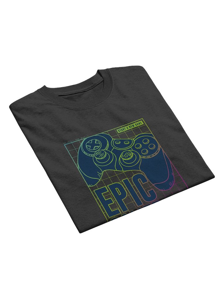 Epic Gamer Heavyweight Printed T-Shirt product image (2)