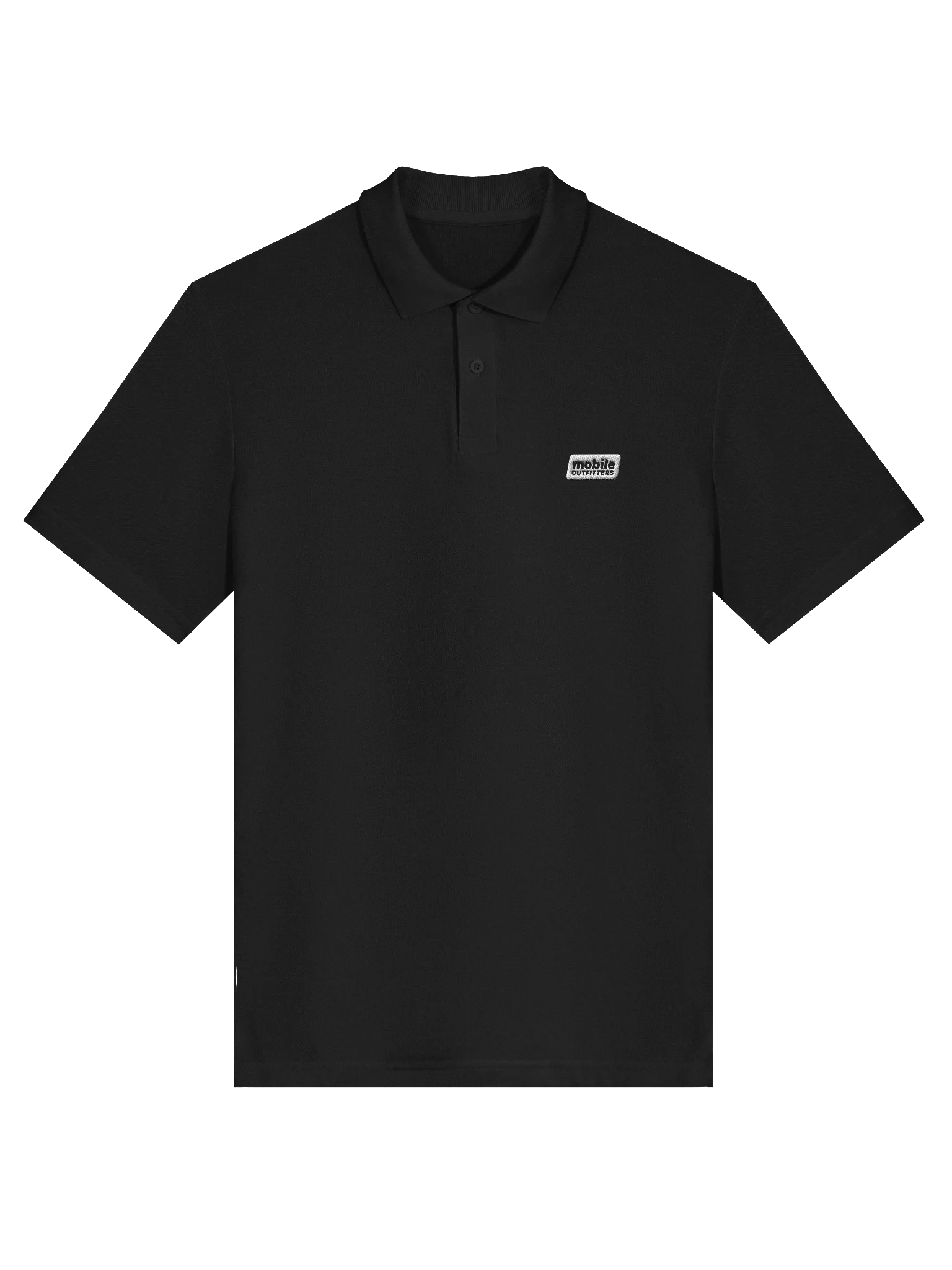 Mobile Outfitters Pique Polo - White Embroidery product image (3)
