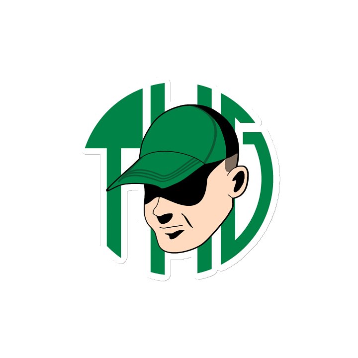 THG Green Die-Cut Magnet product image (2)