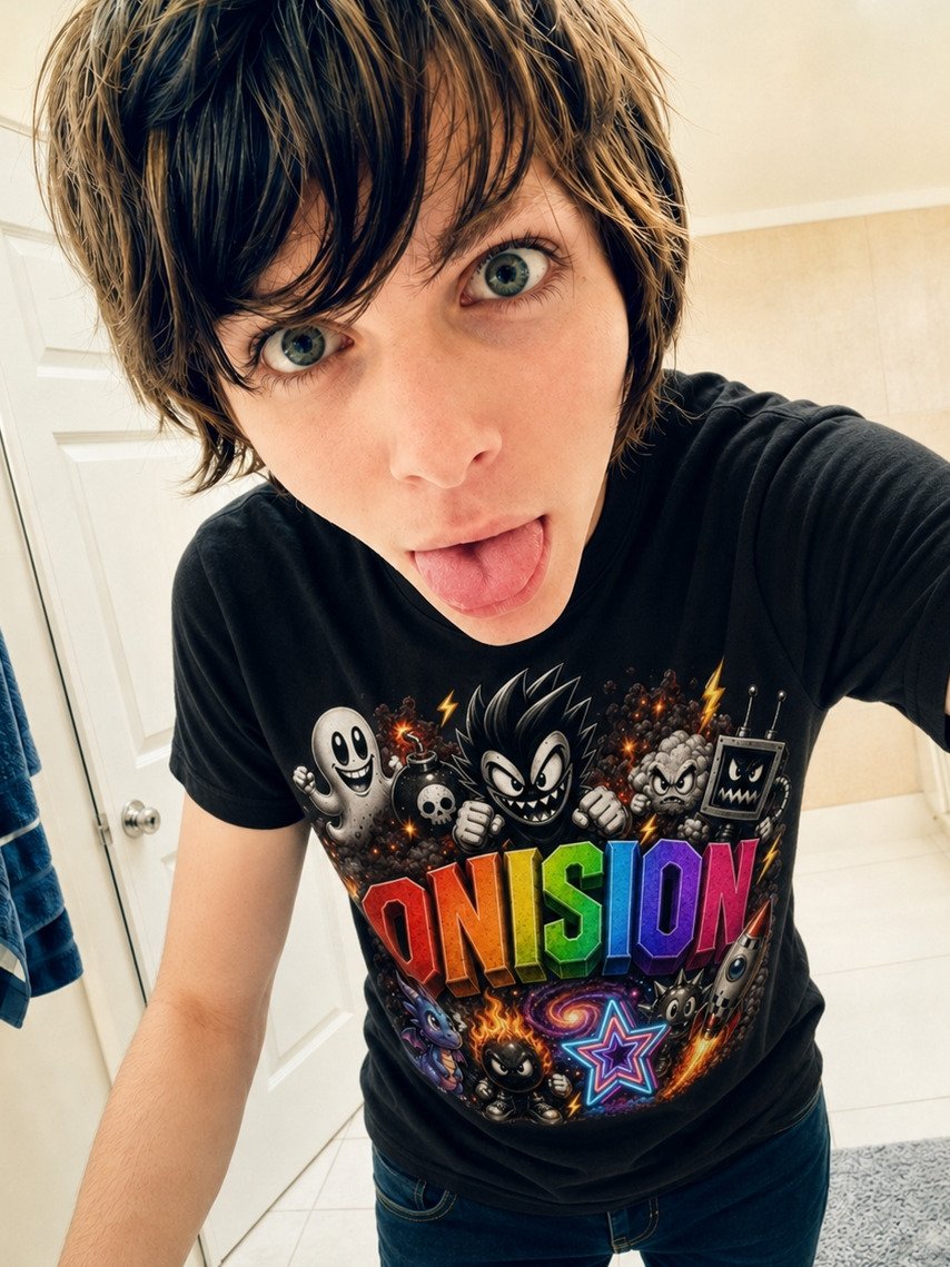 Cartoon Attack (Onision Shirt) product image (1)
