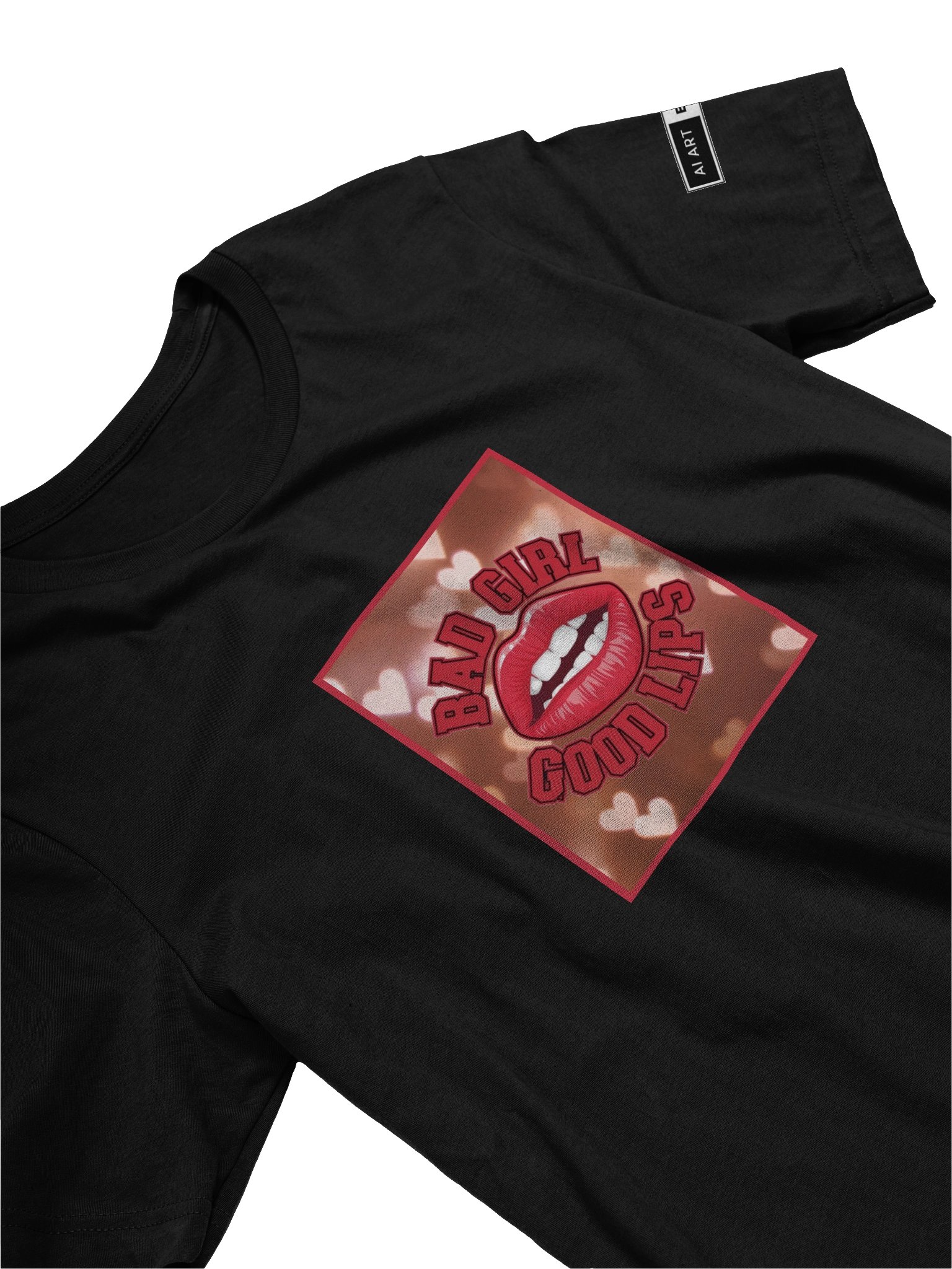 Women "GOOD GIRL GOOD LIPS" supersoft T-Shirt product image (3)