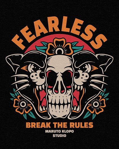 “ FEARLESS - BREAK THE RULES ”
Premade Design Available for Sale ✅

• Exclusive — sold to one buyer only
• Text & colors can ...