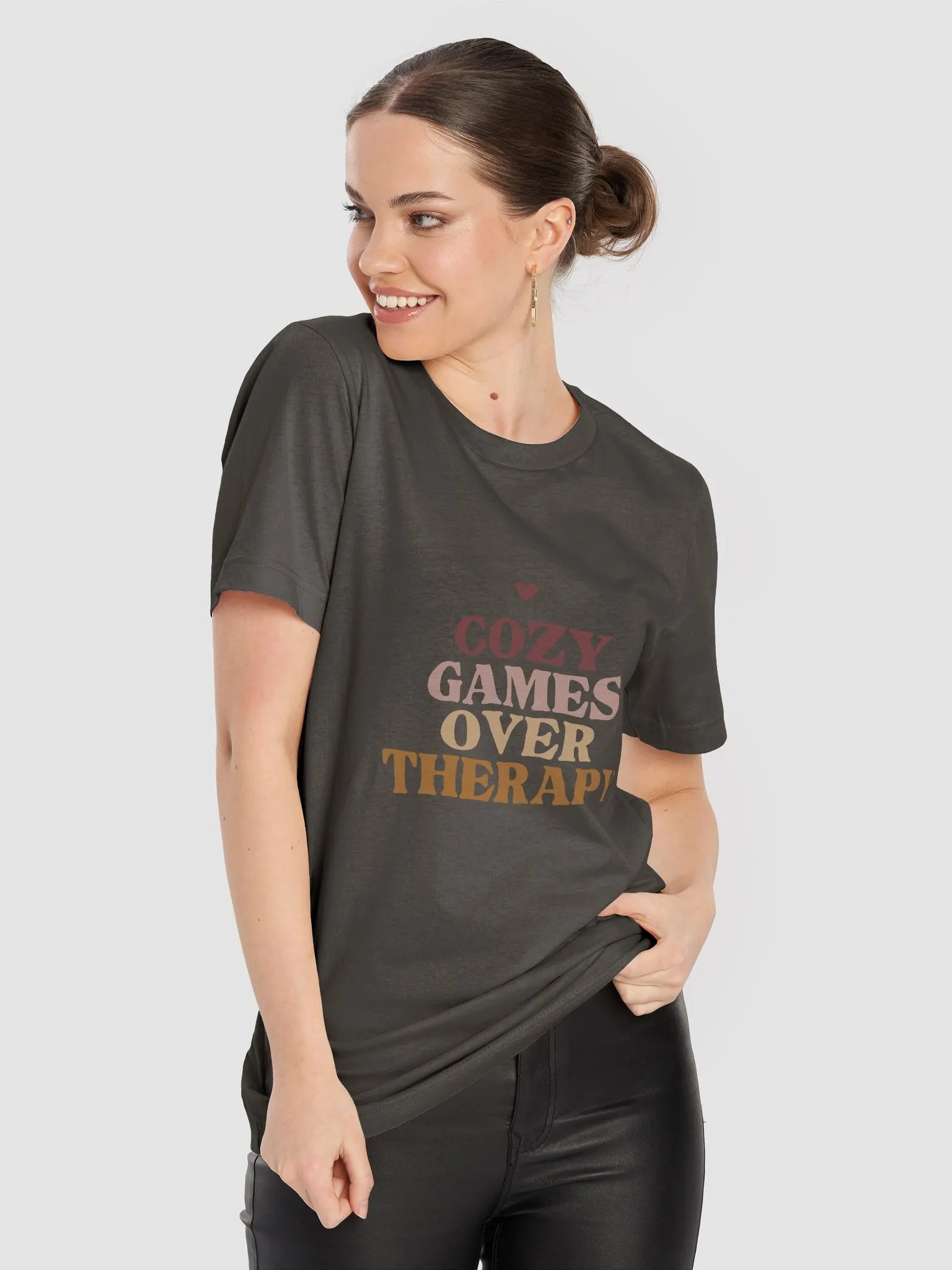 Cozy Games Over Therapy Tee product image (84)