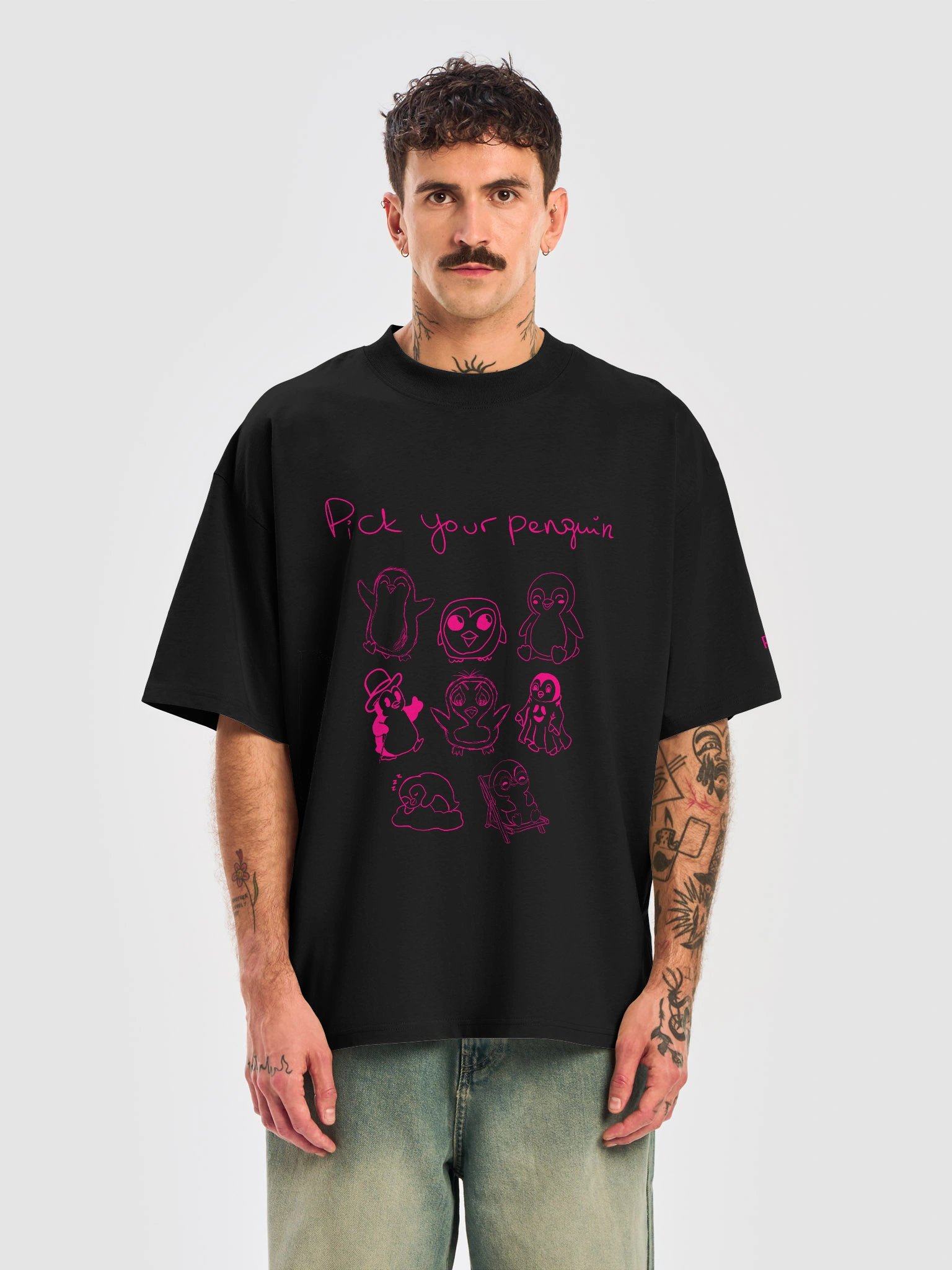 Pick your penguin Oversize T-Shirt product image (5)