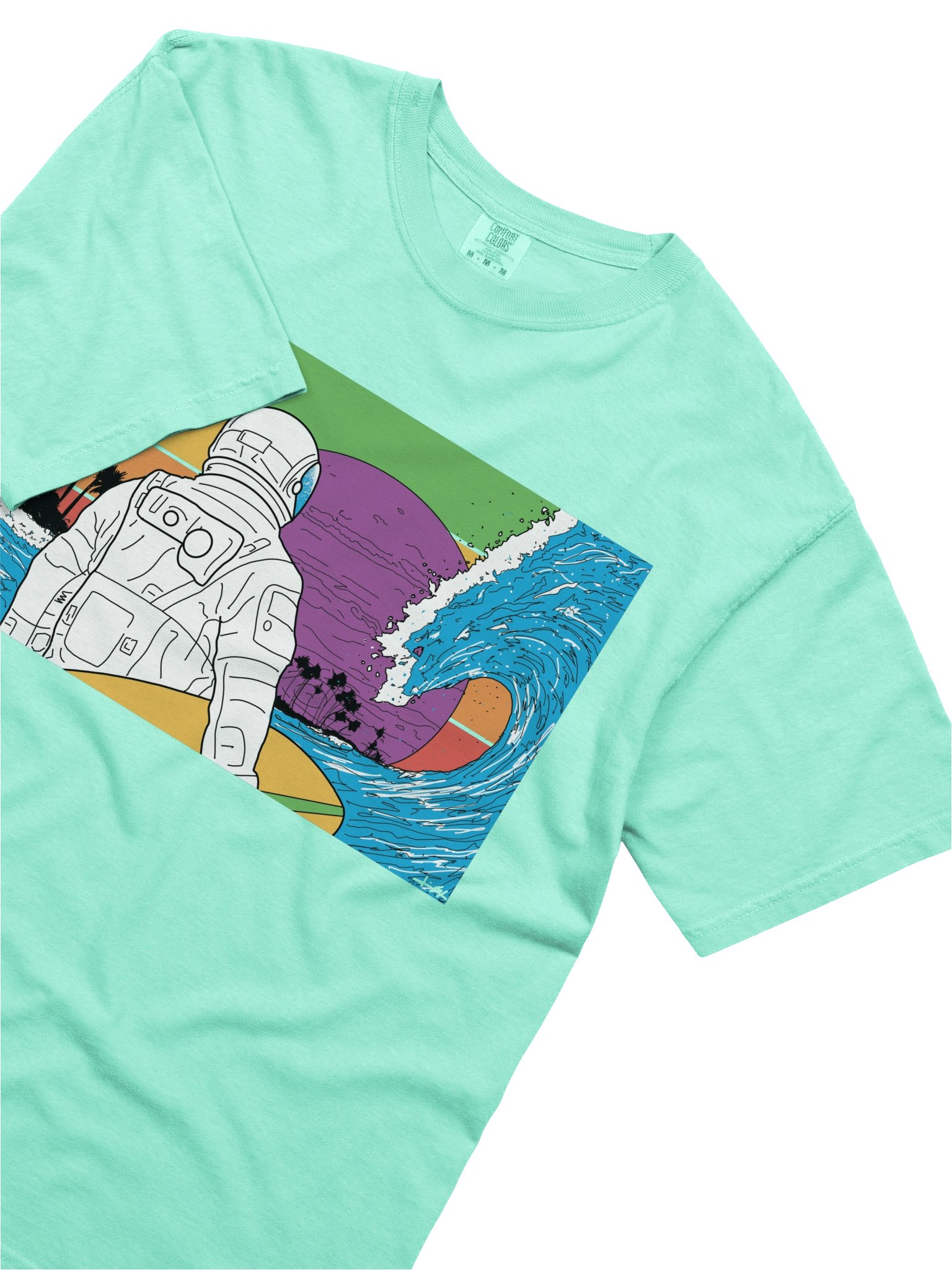 Learning to Ride the Waves of the Future Tee product image (3)
