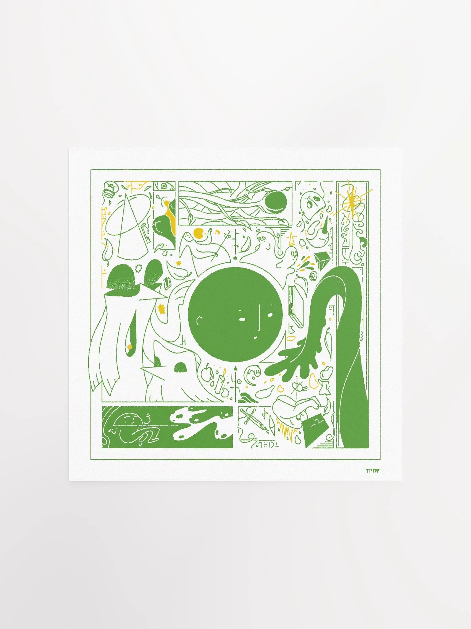 tell me why - art print product image (1)