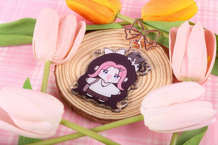 Emi + Bugz Keychain! product image (1)