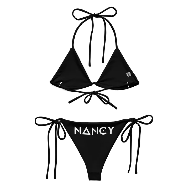 Midnight Minimal String Dj Bikini by @Nancy_dj_official ® product image (1)