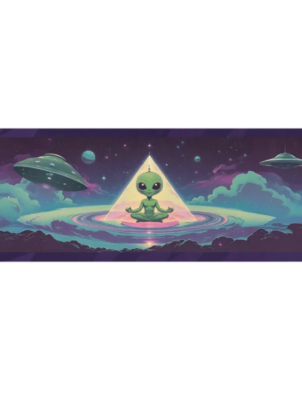 Cosmic Meditation Yoga Mat product image (4)