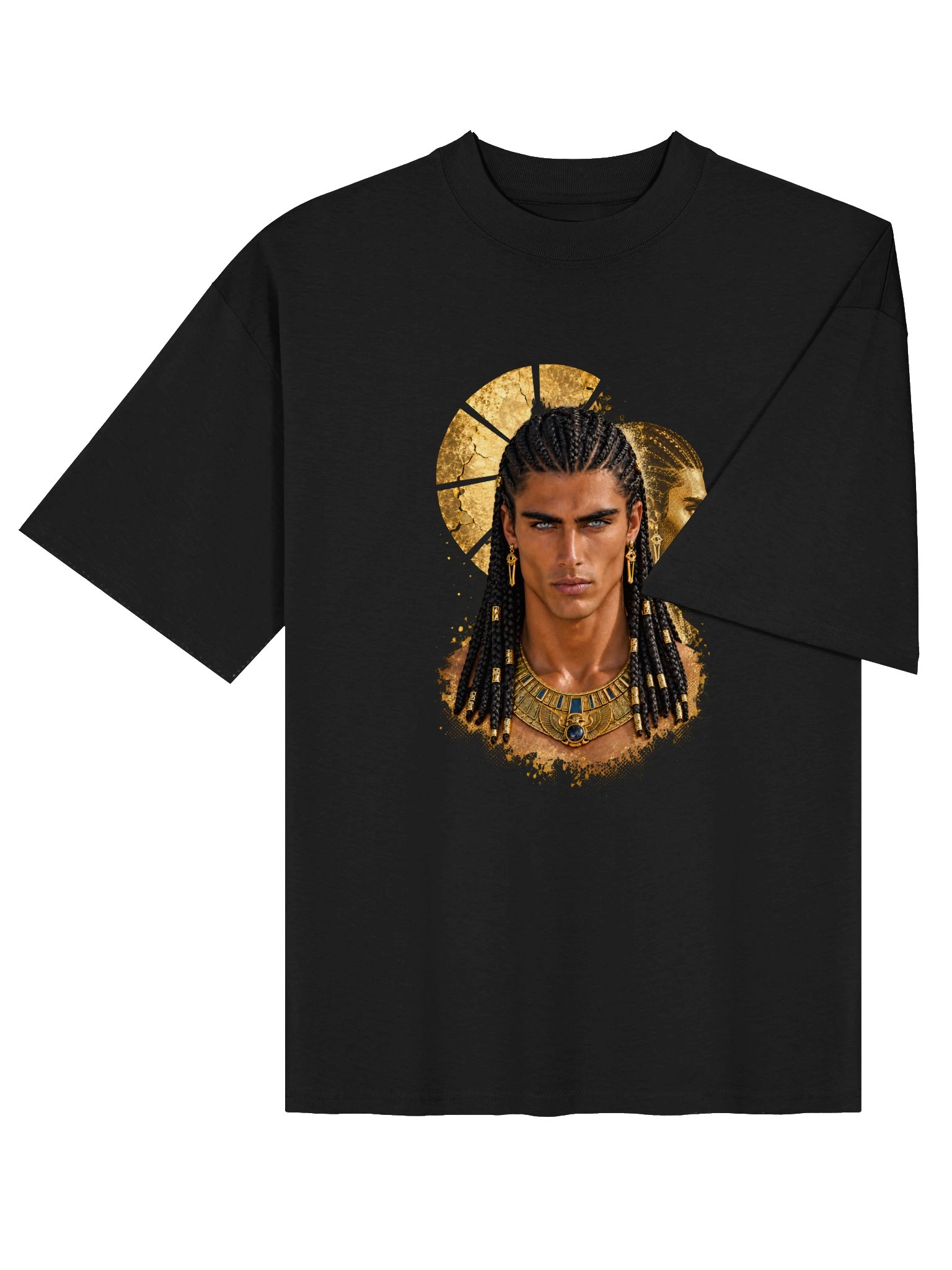 DNARNYA — Saekharon Solar Echo T-Shirt — Black product image (4)