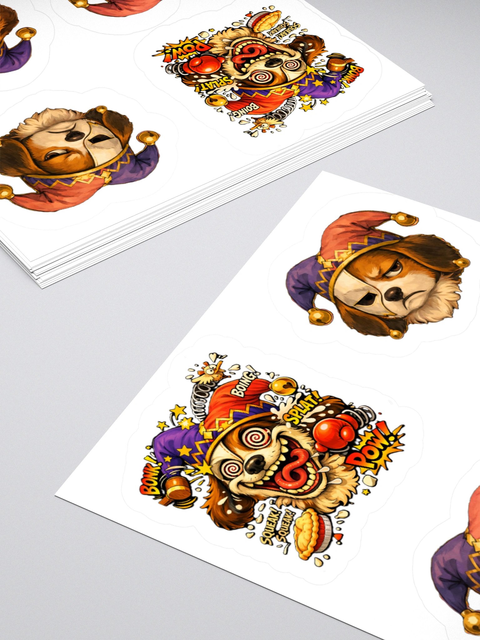 Kingdoms Jester Sticker Set product image (4)