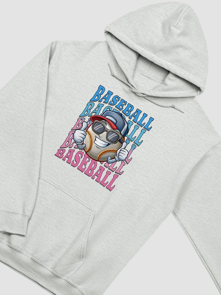 Baseball Thumbs-Up Smiling Hoodie product image (32)