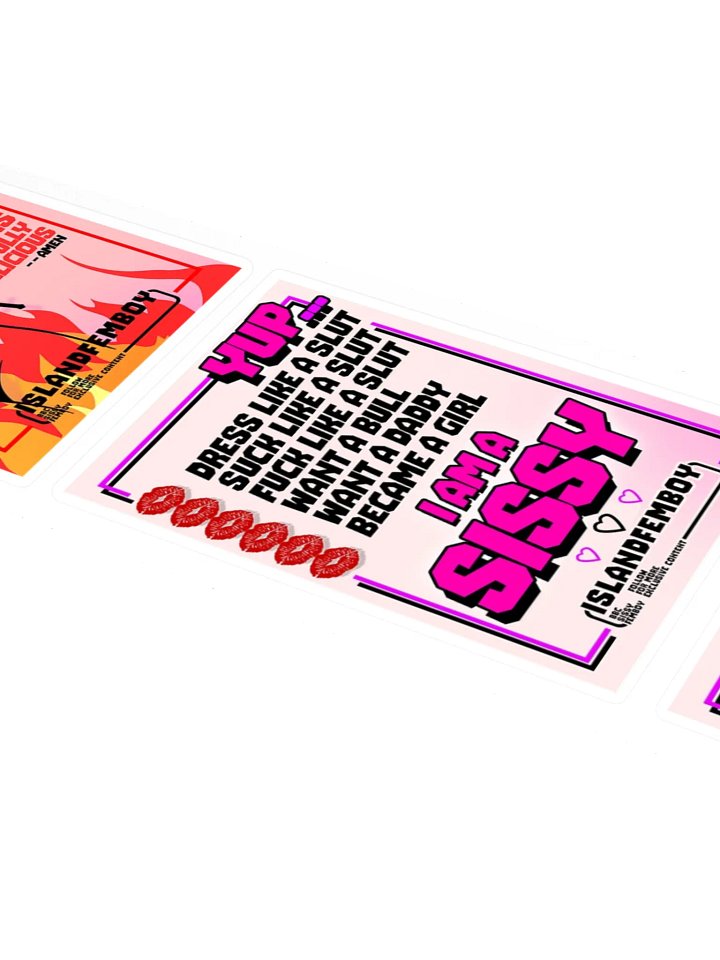 ISLANDFEMBOY : Sissy Sticker Pack : Femboy : Twink product image (1)