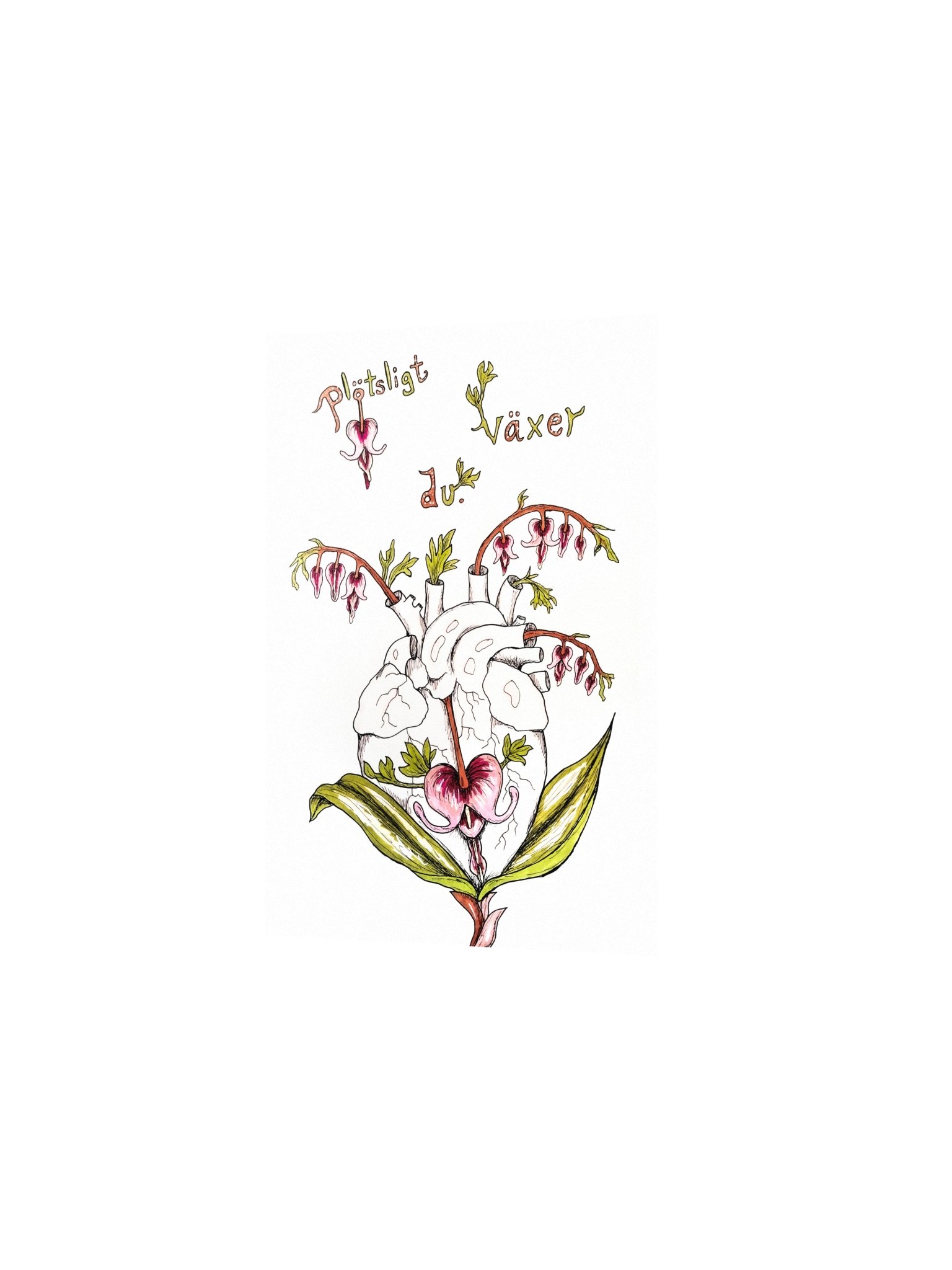 "Bleeding Heart" Matte Poster product image (2)