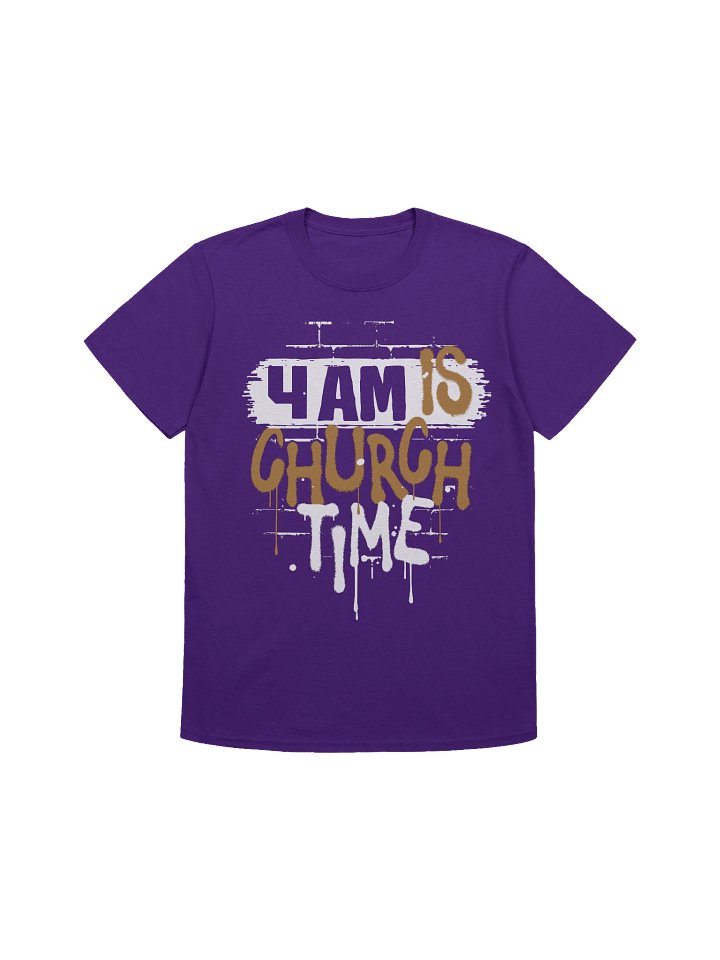 4 AM Church Time Graffiti Unisex T-Shirt product image (43)