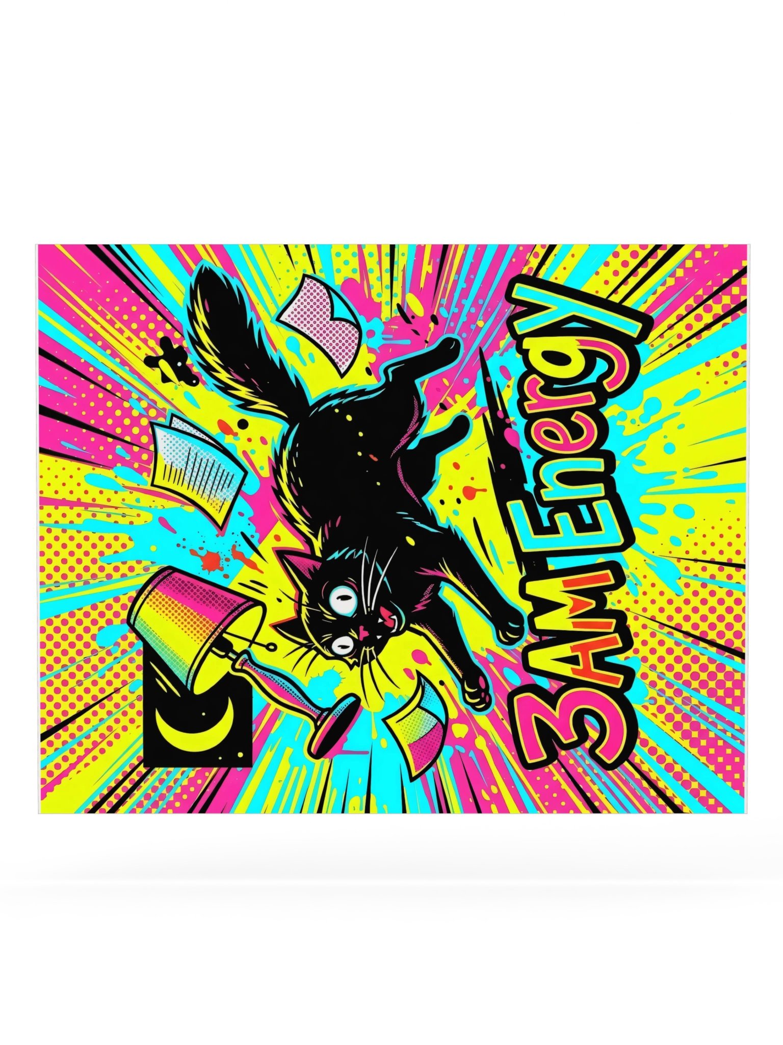 3AM Zoomies Cat Poster product image (20)