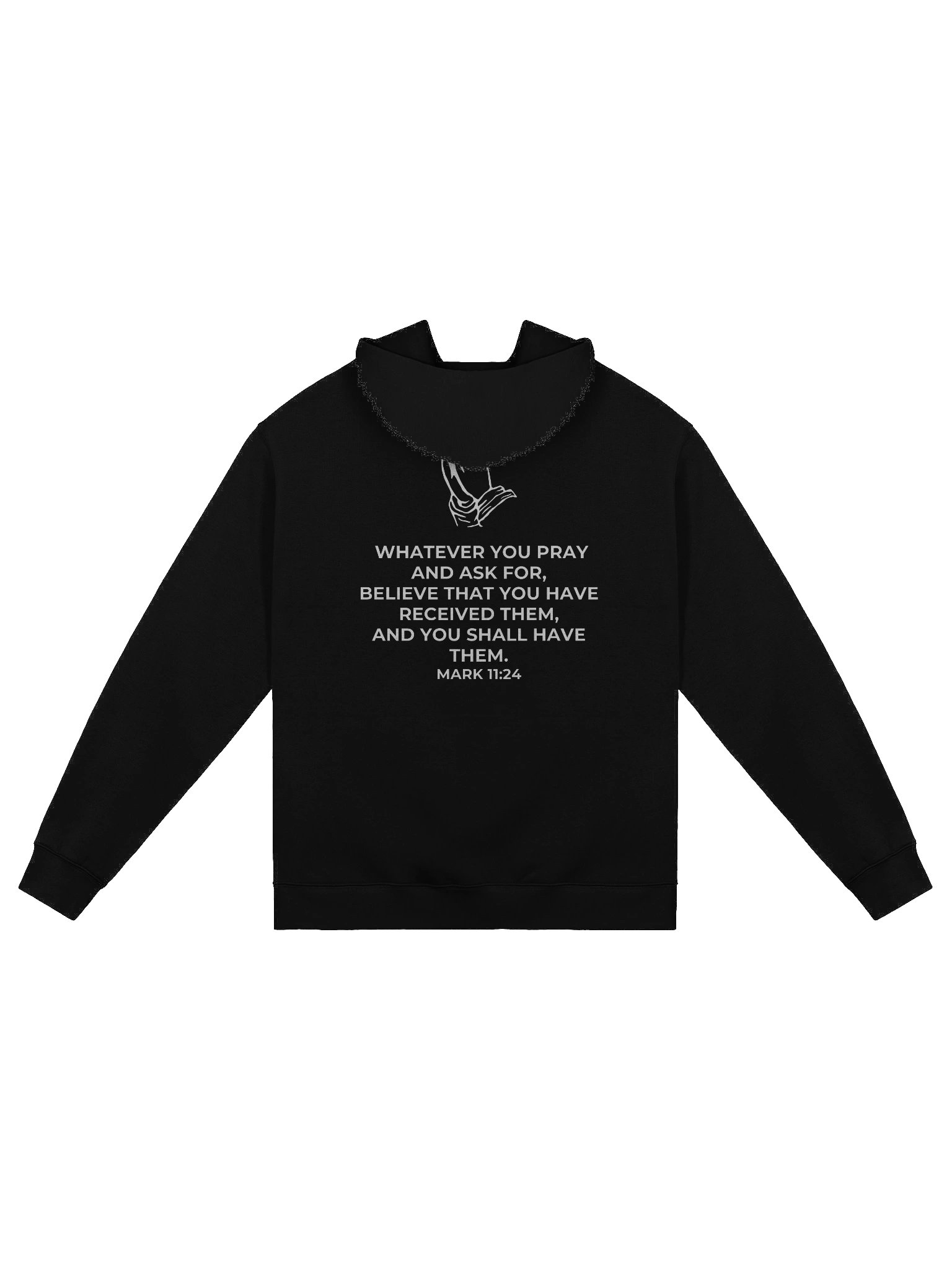 Mark 11:24 Eclipse Oversized Hoodie product image (3)