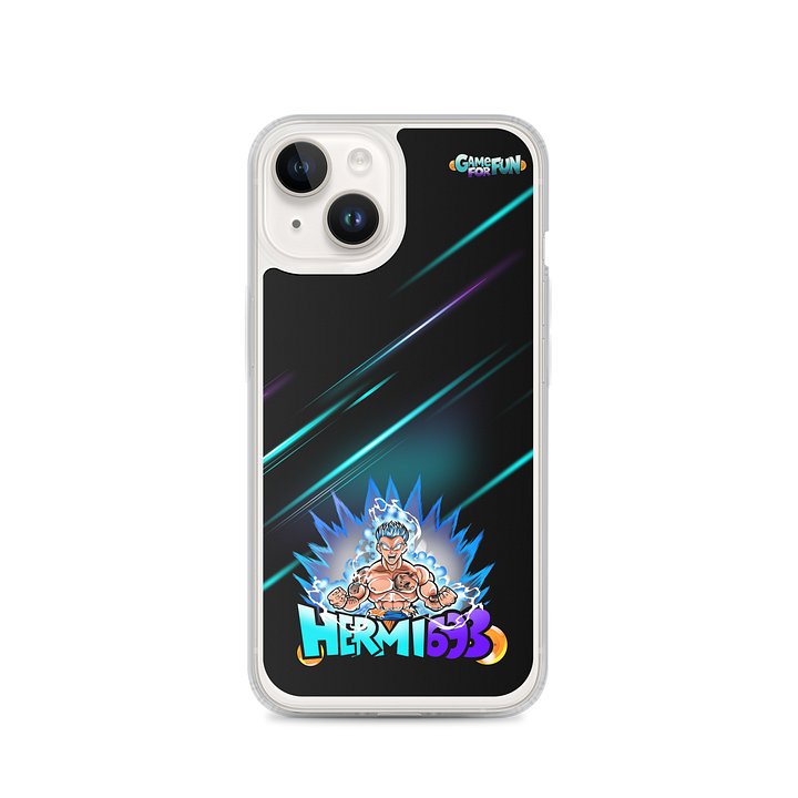 Hermi693 - Game For Fun Iphone Clear Hülle Cyan/Purple product image (4)