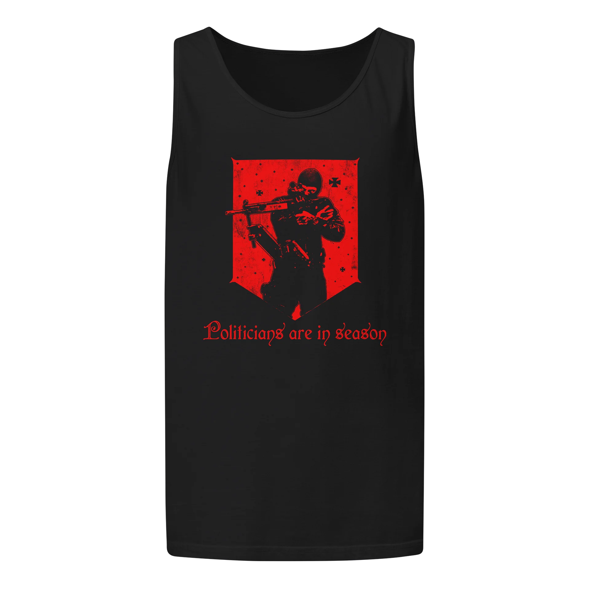 "HUNTING SEASON" TANKTOP RED product image (1)