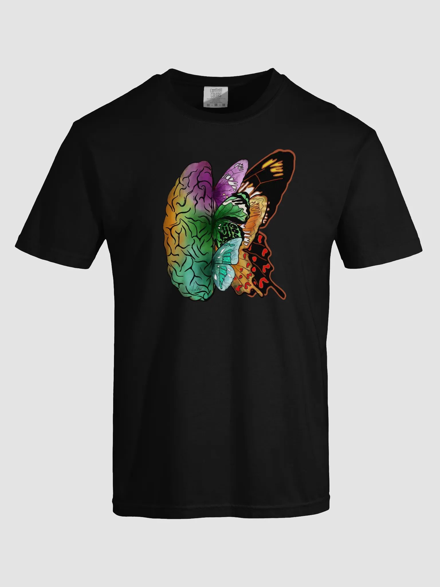 Butterfly Brain T-shirt product image (5)
