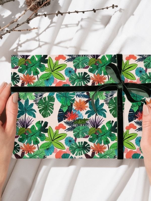 Tropical Wrapping Paper Set product image (1)