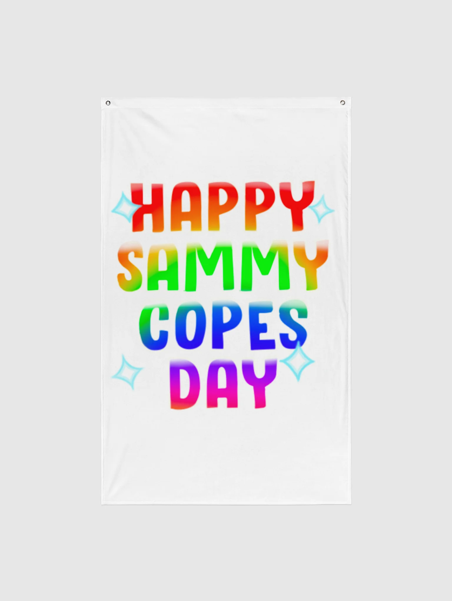 Happy Sammycopes Day Celebratory Flag product image (1)