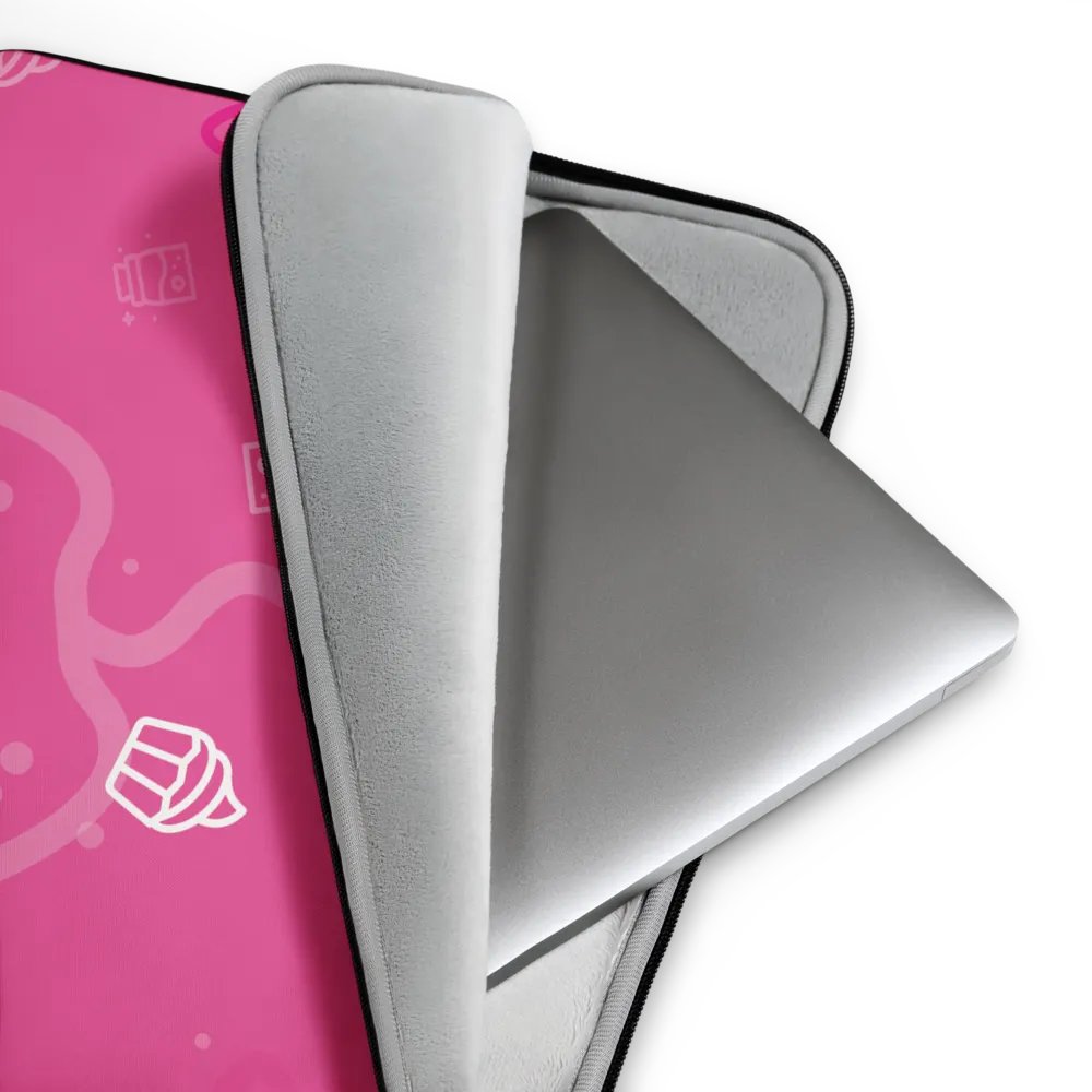 The 'Delicious Items' Laptop Sleeve - Light product image (4)