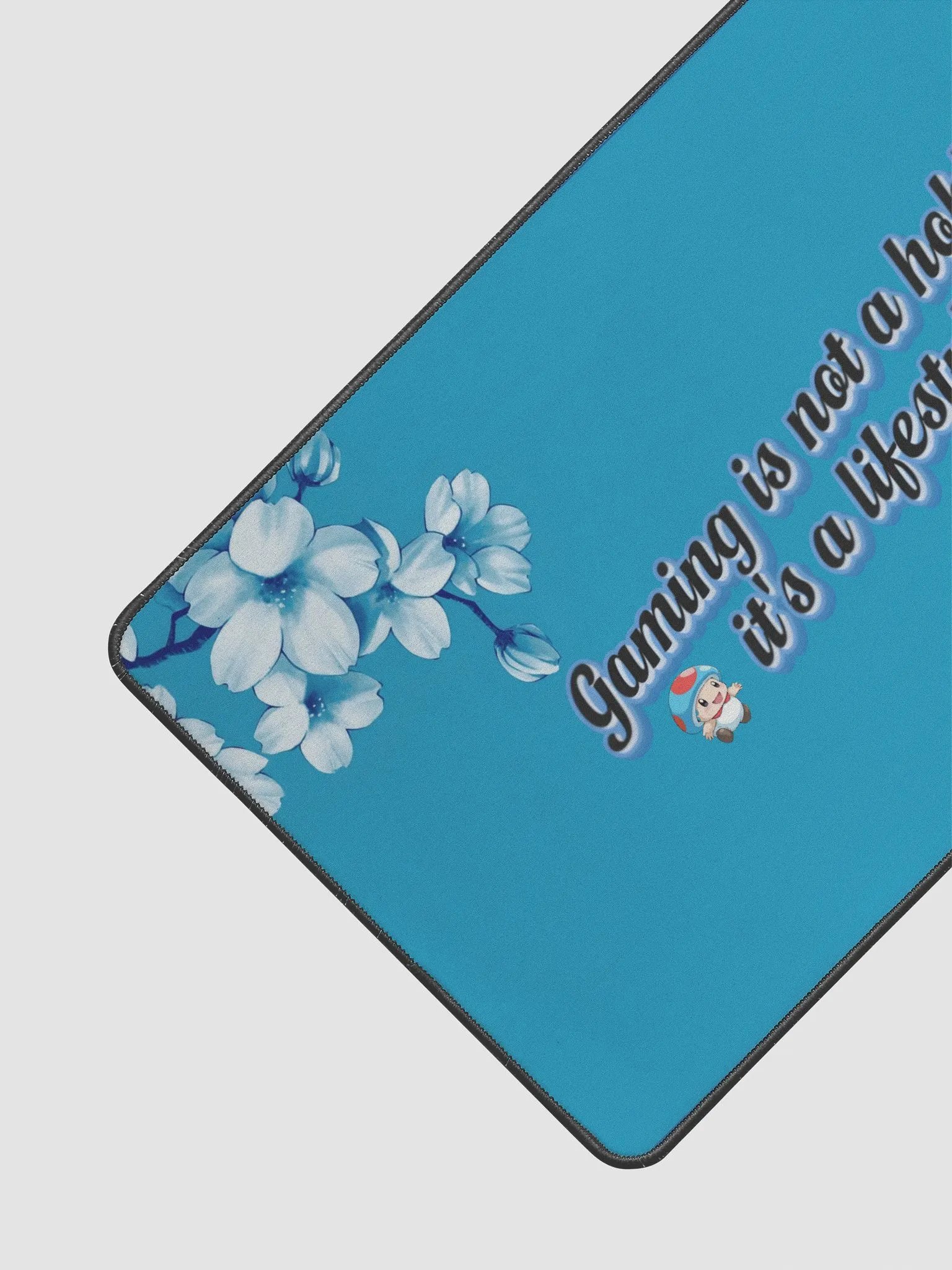 Mousepad gaming blue product image (1)