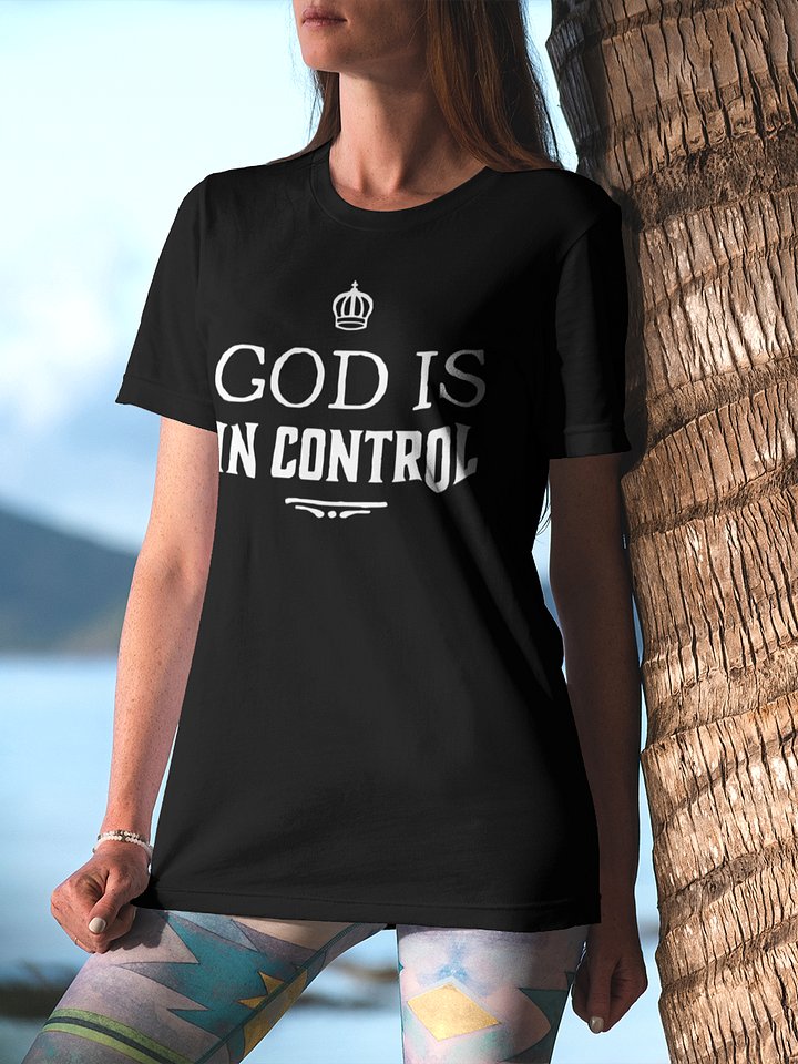 Christian Shirt God Is In Control product image (2)