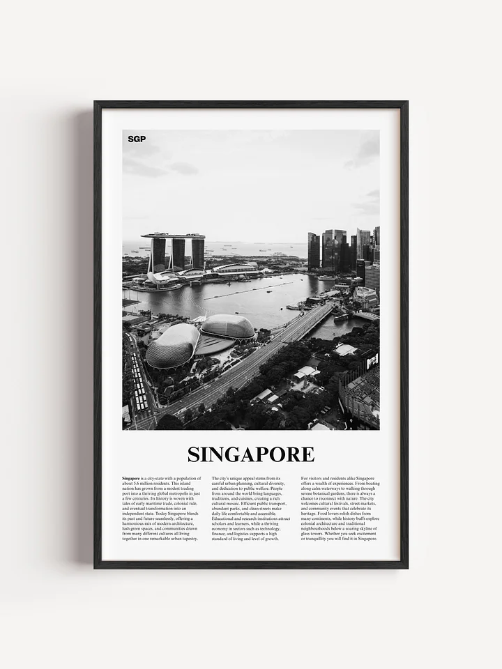 Singapore 01 Newspaper Poster product image (1)