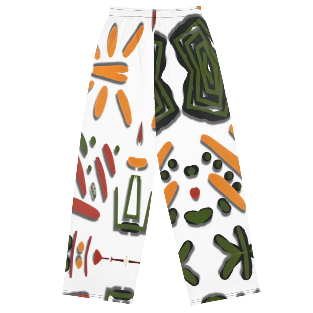 Kaleidoscope Dream Wide-Leg Pants product image (3)