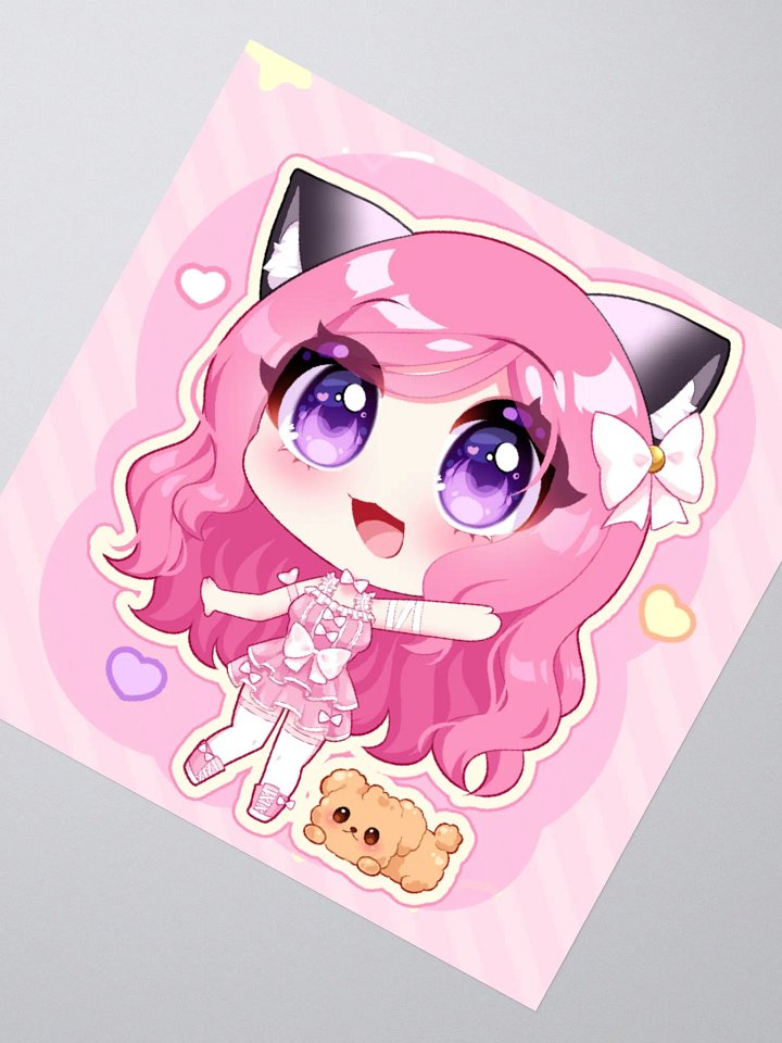 'Hallo!' Chibi Sticker product image (6)