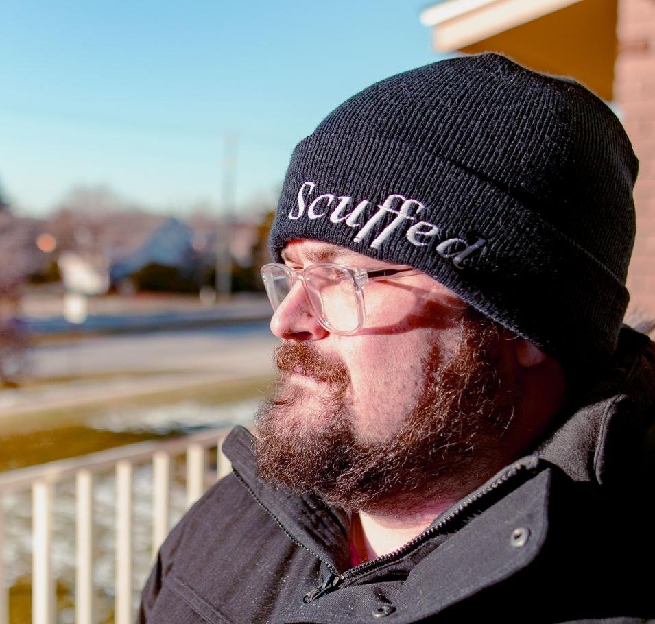 Cuffed and Scuffed Beanie (Black) product image (3)