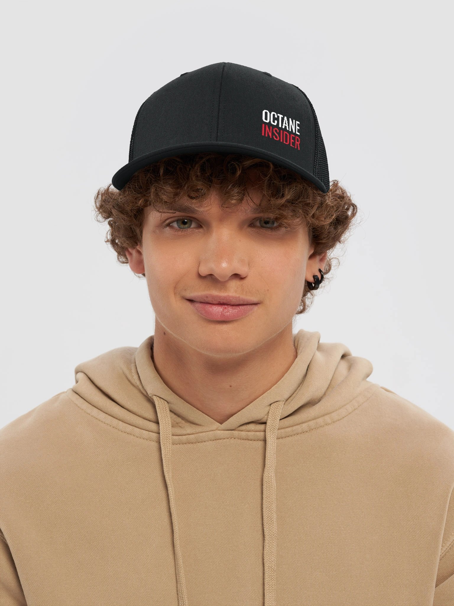 Wordmark Embroidered Trucker Hat product image (5)