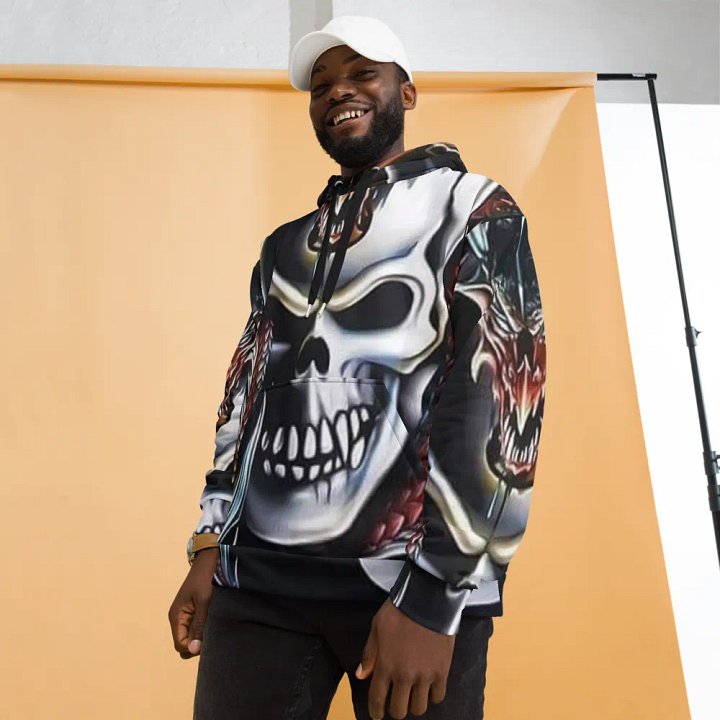 Dragon Skull Fantasy Hoodie product image (1)