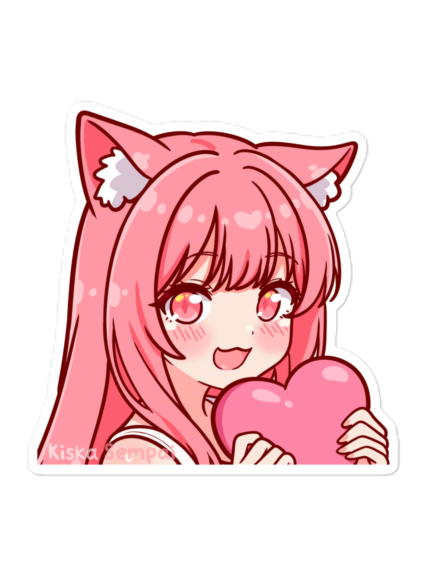 Lovely Kiska ☆ Vinyl Sticker product image (1)
