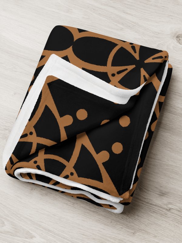 Brown Ethereal Echoes Throw Blanket product image (7)