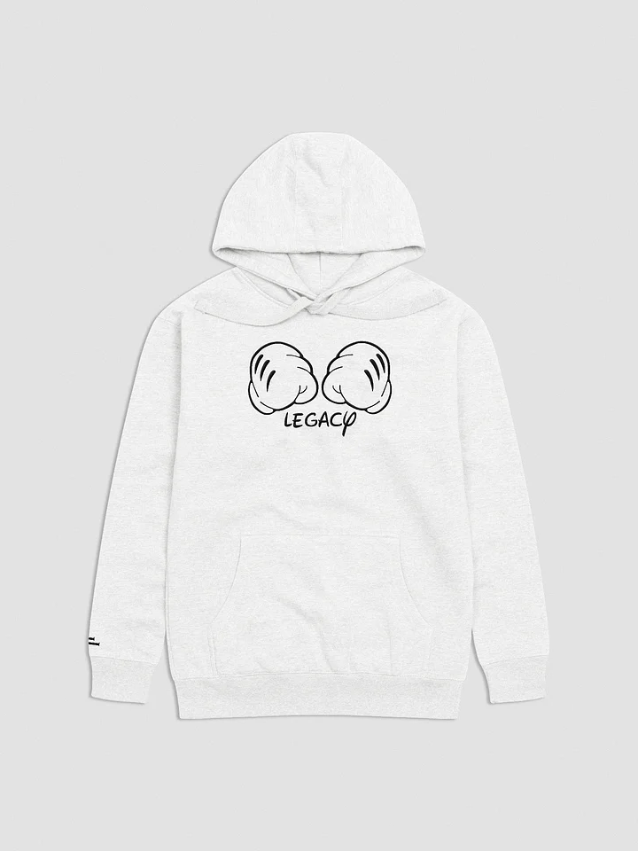 Disnerd Legacy Fists Hoodie | White product image (1)
