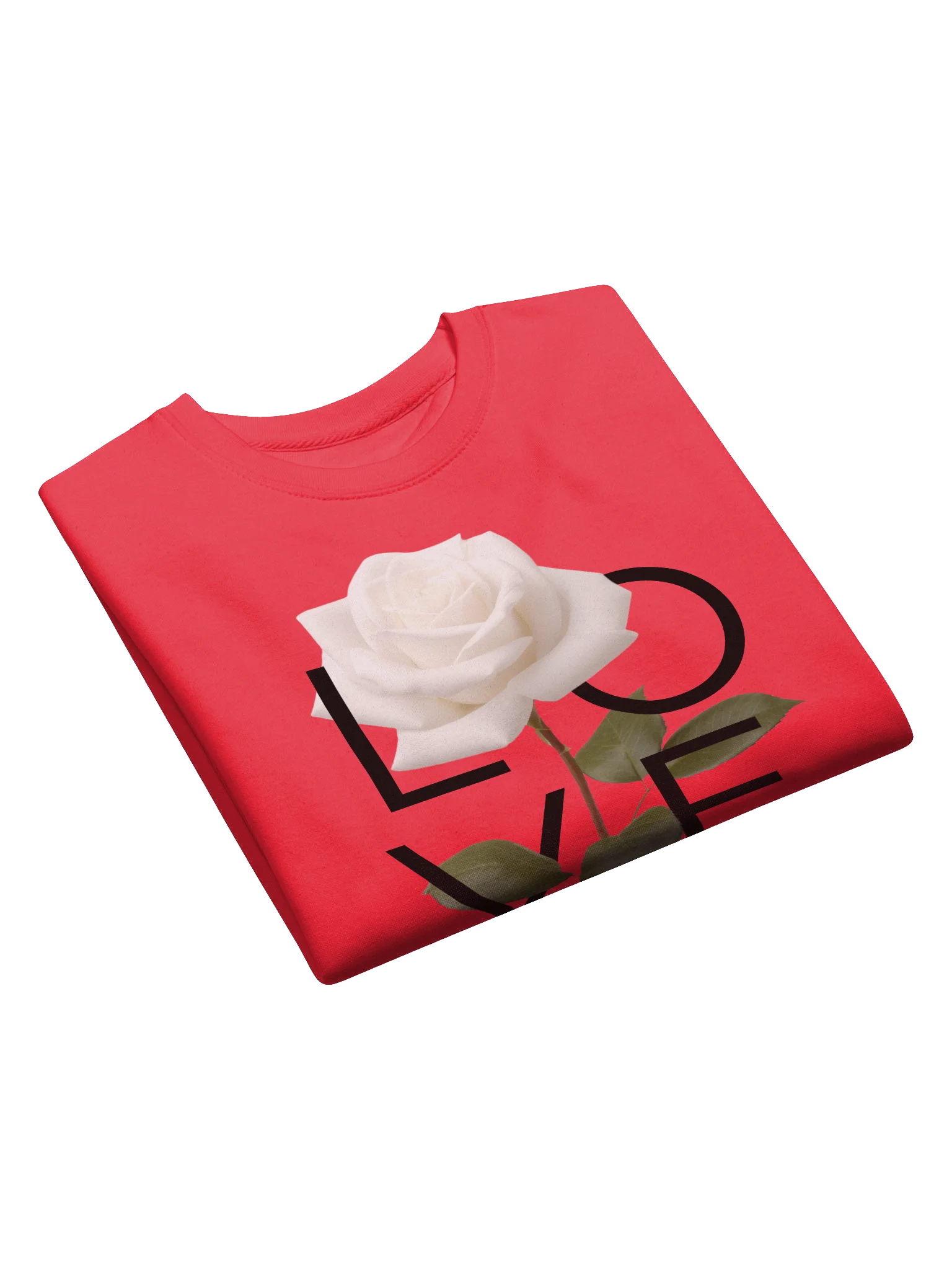 LOVE Rose Sweatshirt – Timeless Comfort Meets Elegant Design product image (2)