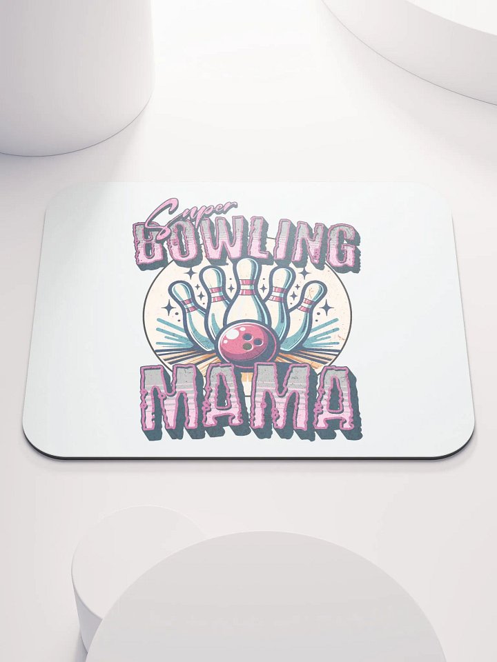 Super Bowling Mama Retro Mouse Pad product image (2)