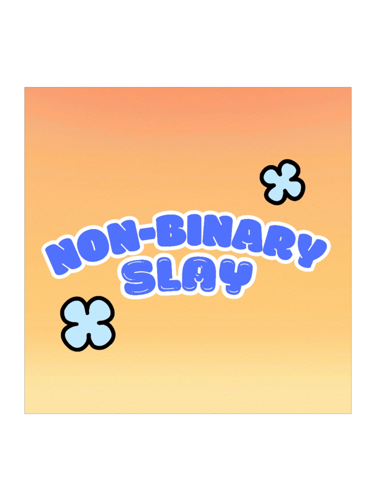 Non-Binary Slay Sticker Set product image (2)