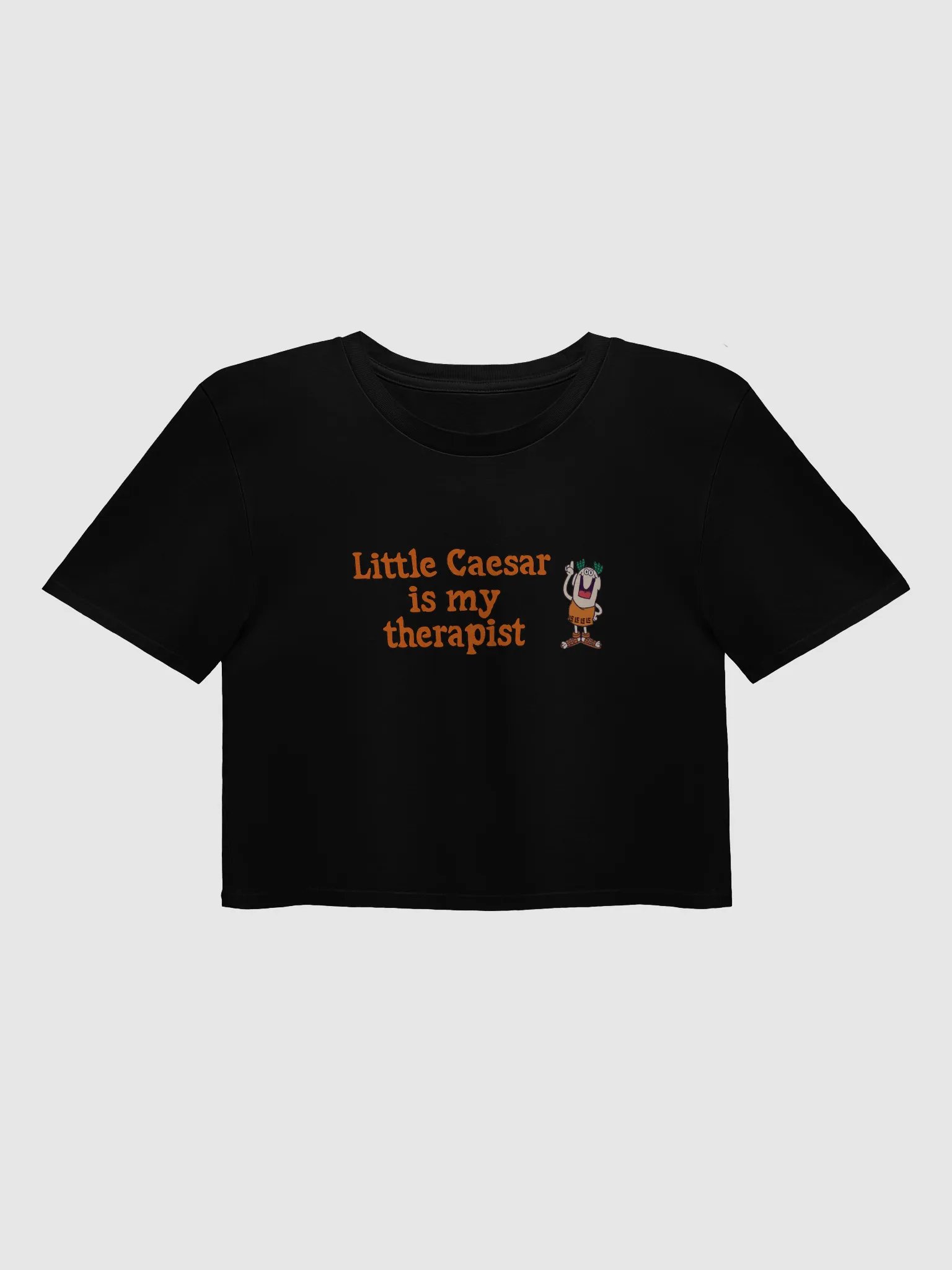 Little Caesar is my Therapist Crop Top product image (1)